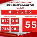 ตรวจสลากกินแบ่งรัฐบาลงวดวันที่ 1 กันยายน 2560 4